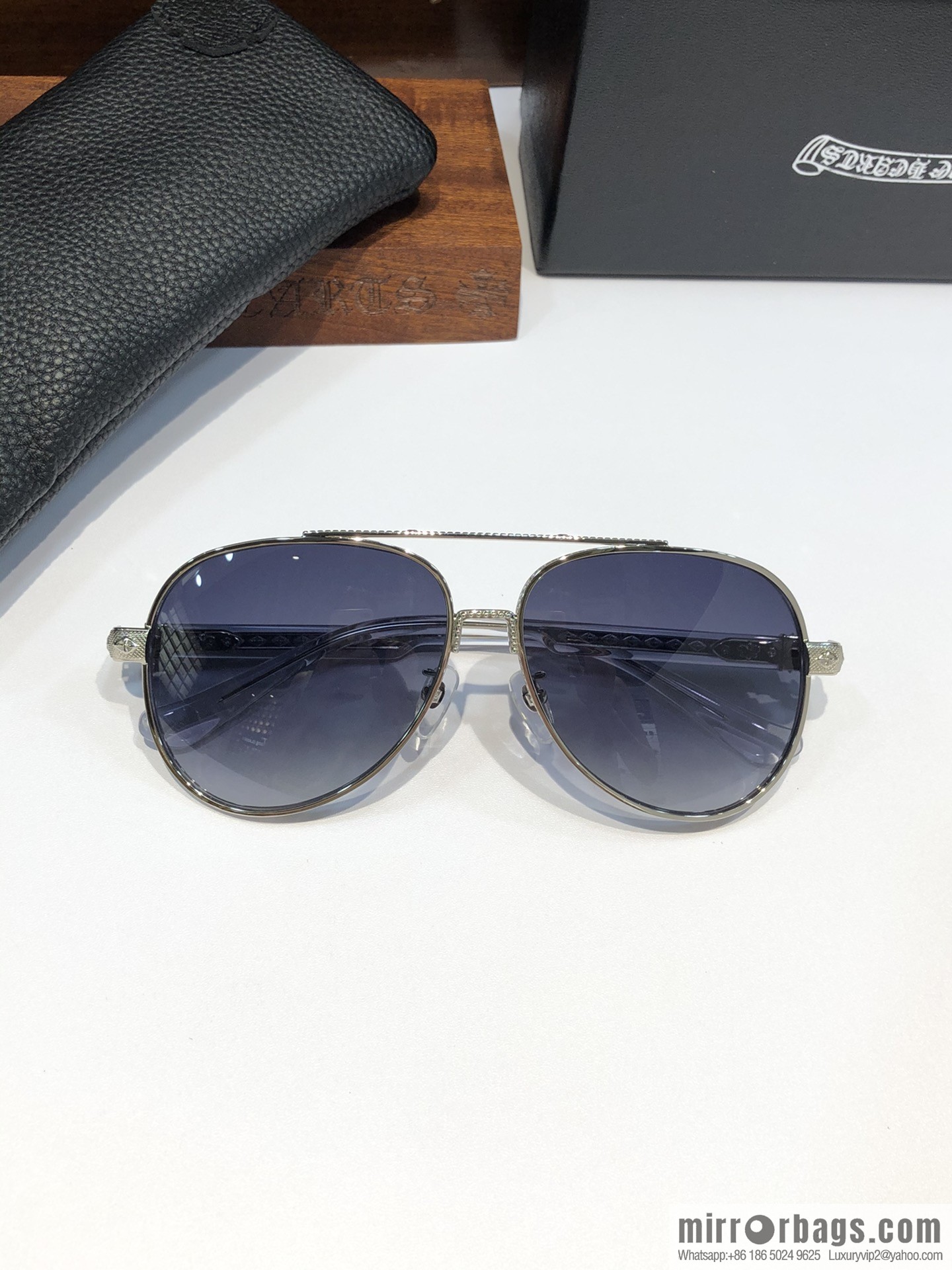 CHROME HEART Unisex Sunglasses