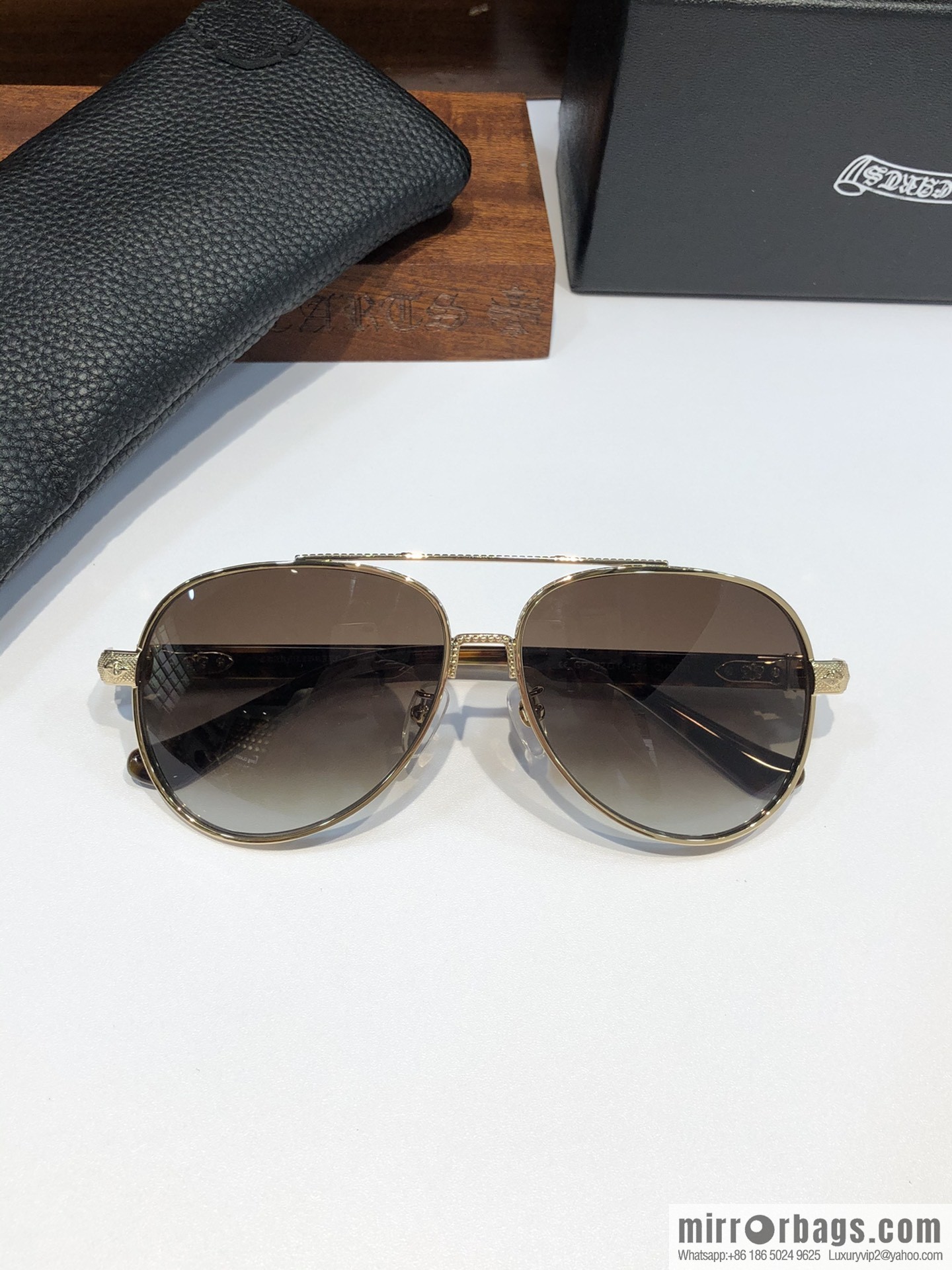 CHROME HEART Unisex Sunglasses