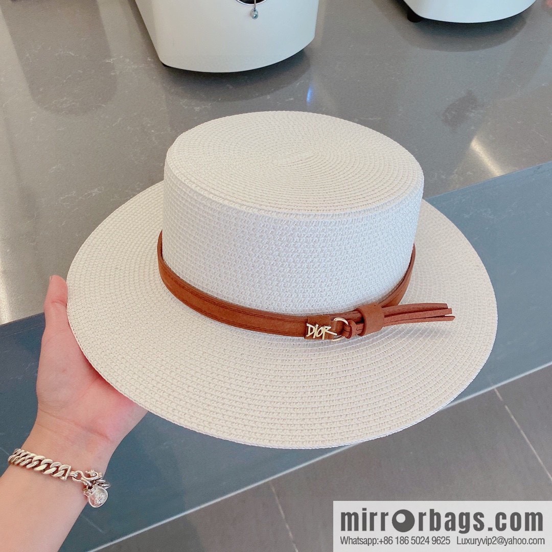 Dior's new flat top top hat