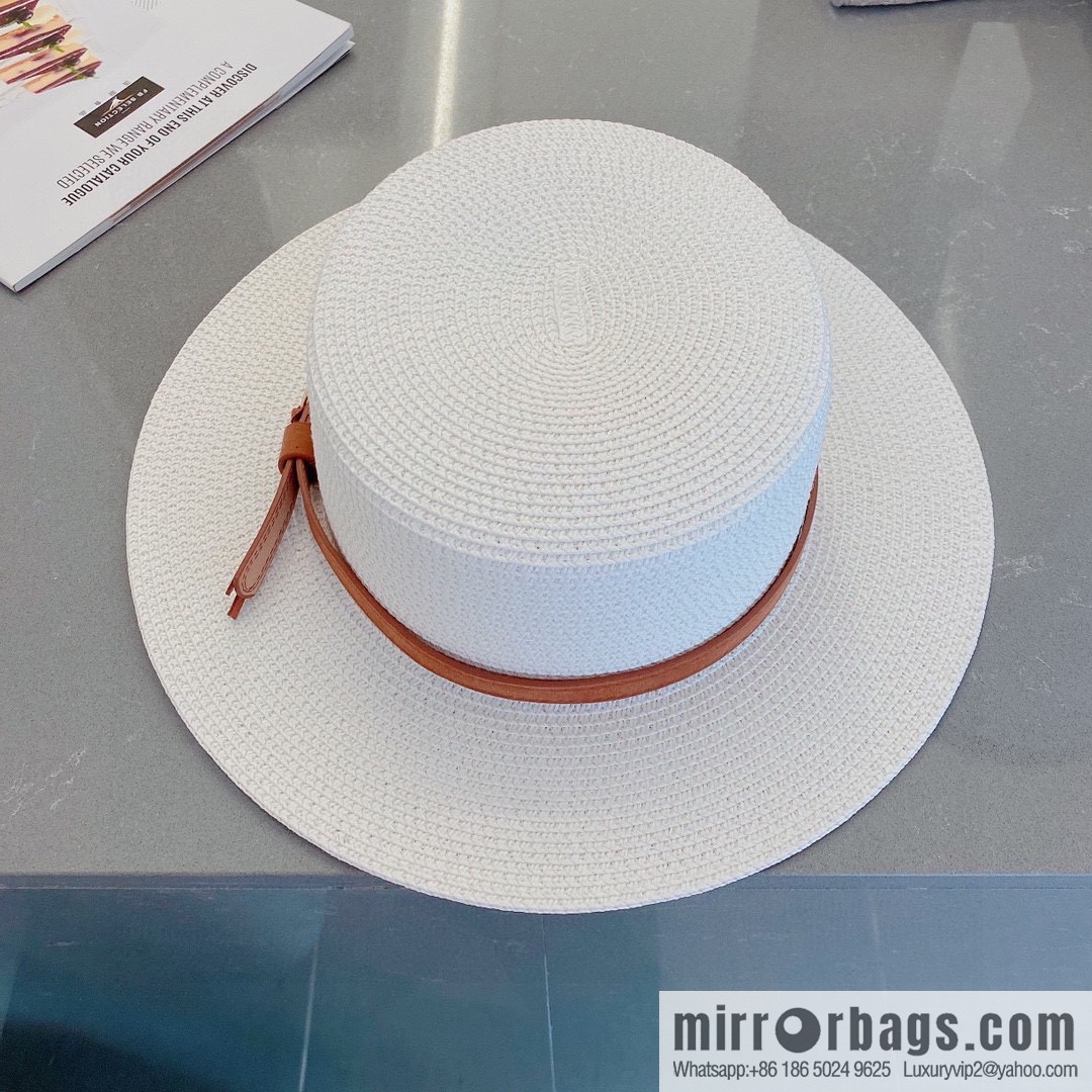 Dior's new flat top top hat