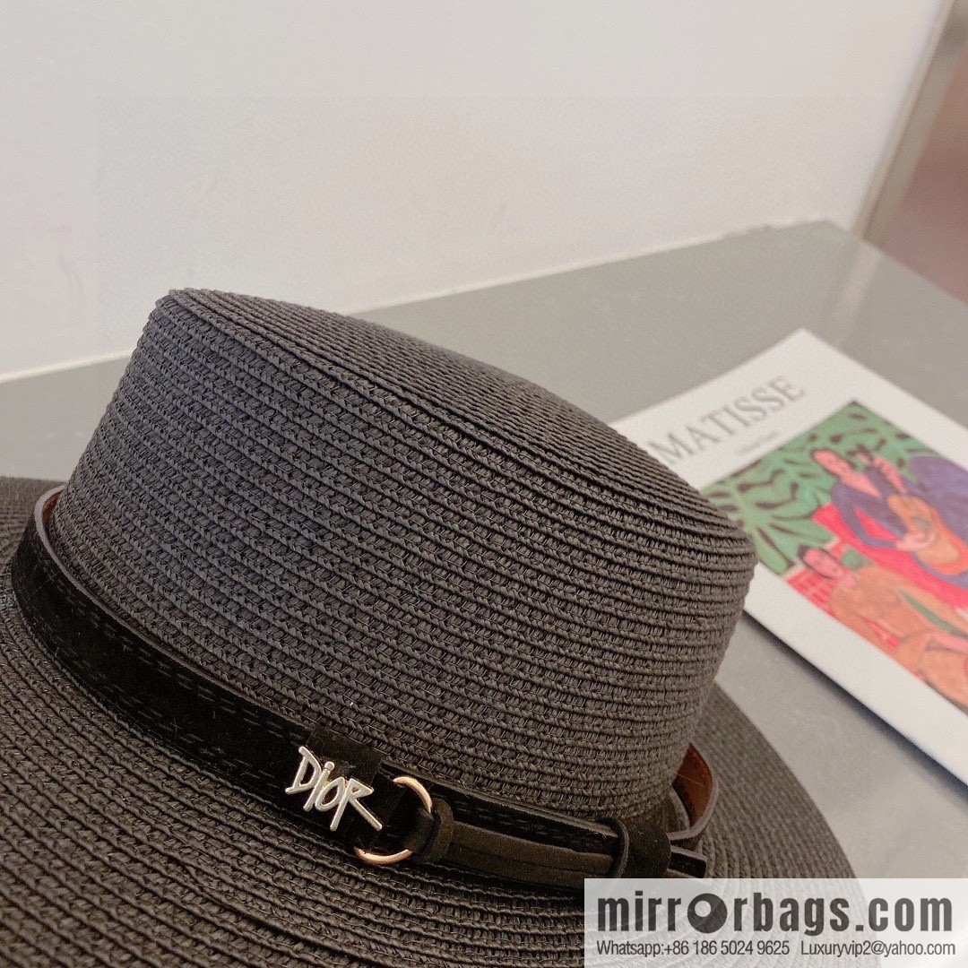 Dior's new flat top top hat