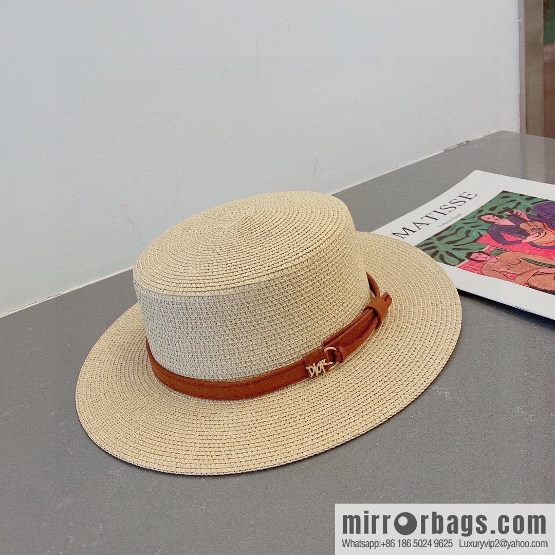 Dior's new flat top top hat