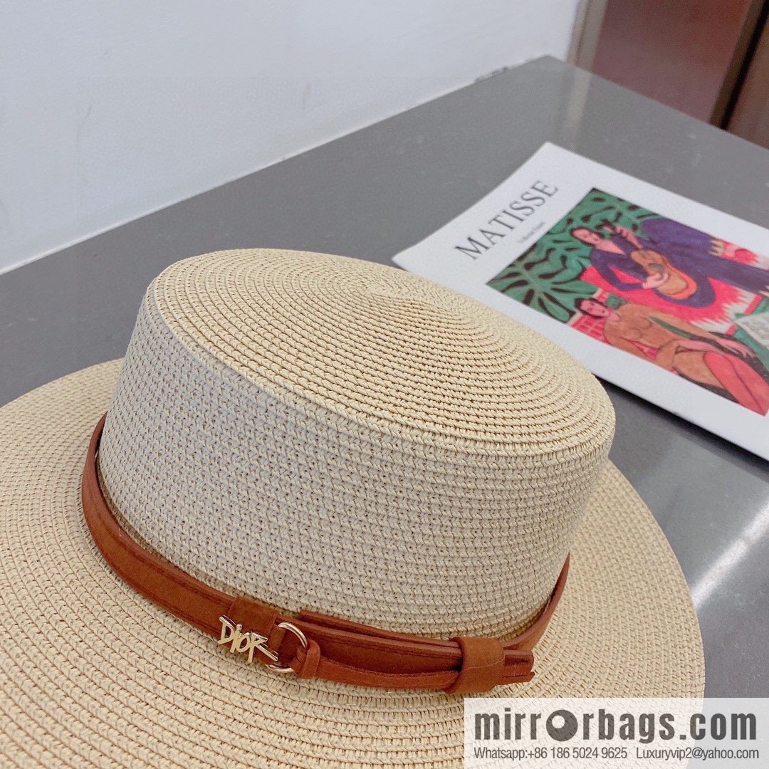 Dior's new flat top top hat