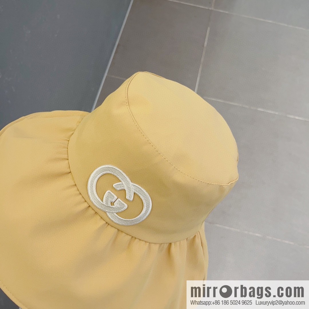 Gucci new ruffle edge bucket hat