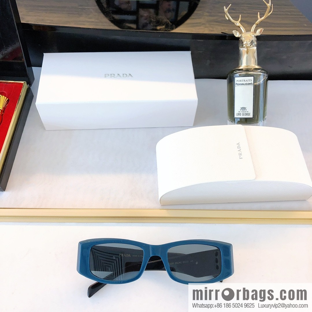 Prada 3D cut temple sunglasses
