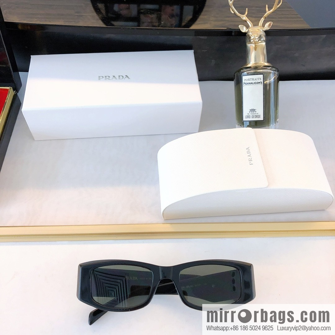 Prada 3D cut temple sunglasses