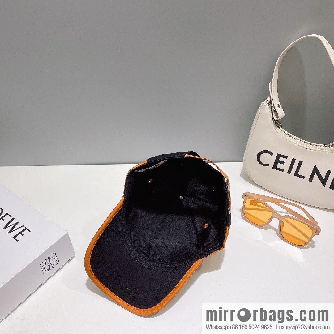 Hermes Hermes color matching H latest original baseball cap