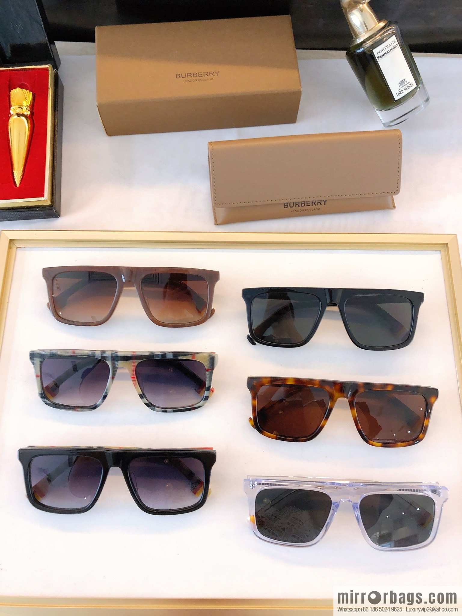 Burberry Burberry Square Unisex Sunglasses