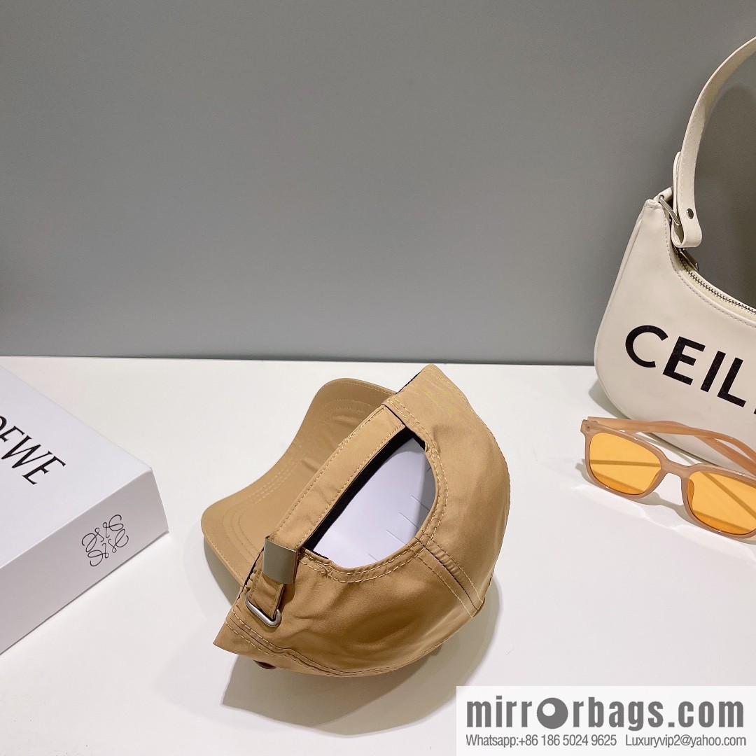 PRADA PRADA Side Triangle Label Baseball Cap