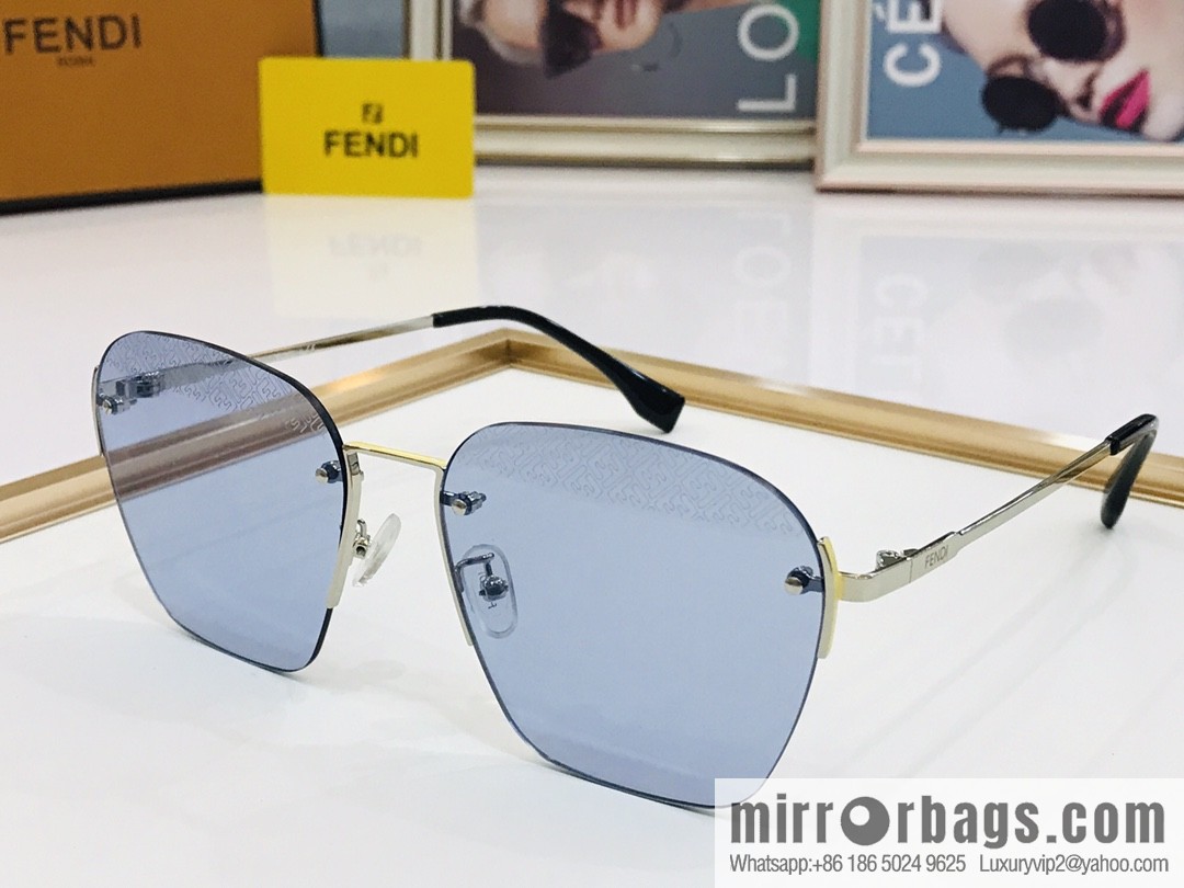 FENDI Fendi original single fashion pull style sunglasses