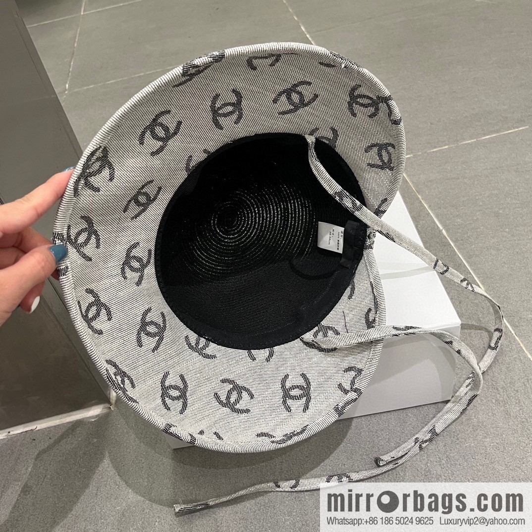 Chanel straw hat