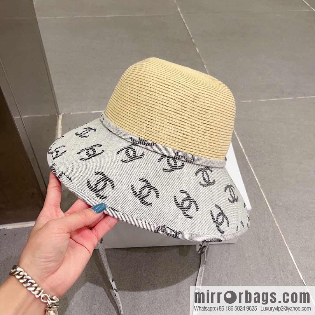 Chanel straw hat