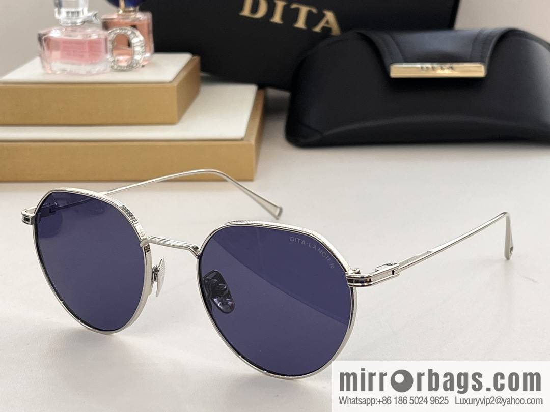 DITA Metal Large Frame Unisex Sunglasses
