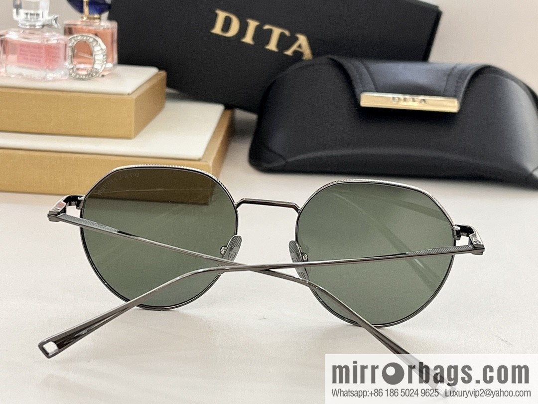DITA Metal Large Frame Unisex Sunglasses