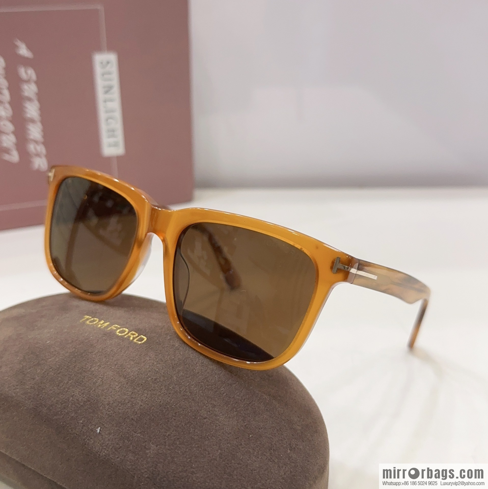 TOM FORD Tom Ford Square Unisex Sunglasses