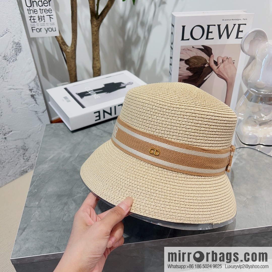 Dior Diorafina Flat Top Hat