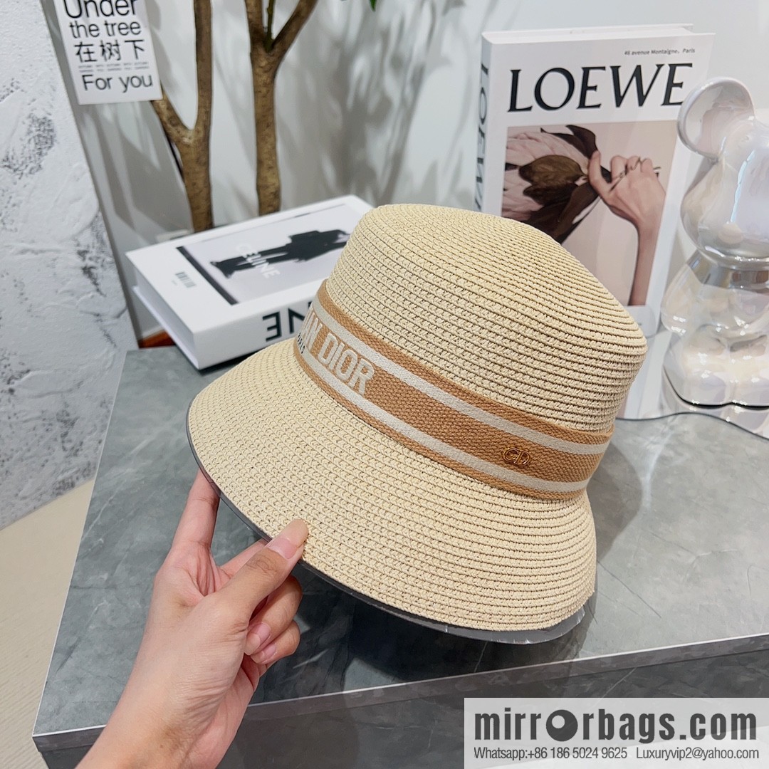 Dior Diorafina Flat Top Hat