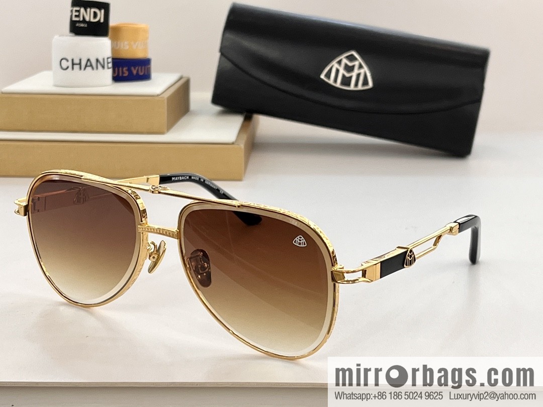 Maybach toad-shaped men's sunglasses