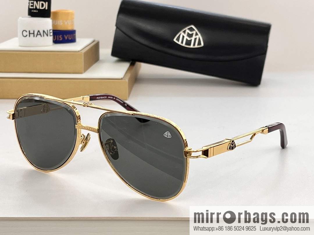 Maybach toad-shaped men's sunglasses