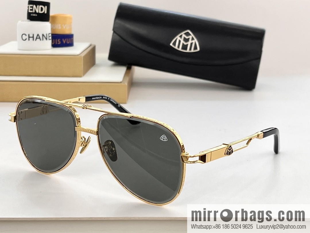 Maybach toad-shaped men's sunglasses