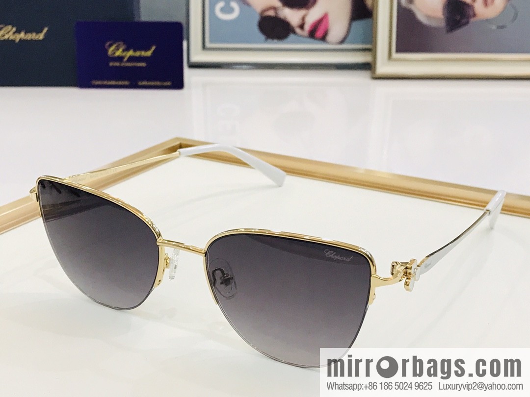 Chopard Metal Framed Unisex Sunglasses