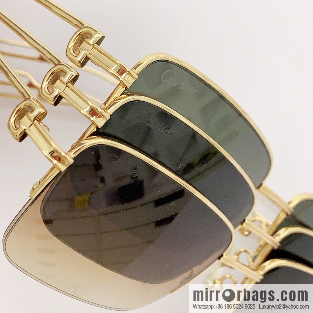Cartier Ultra Light Frame Unisex Sunglasses