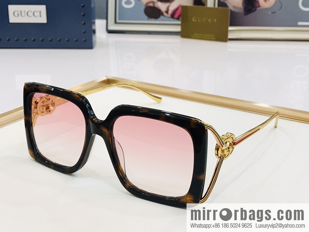 GUCCI Gucci Large Box Unisex Sunglasses