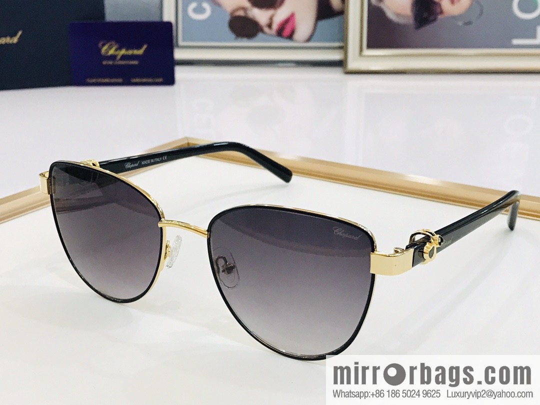 Chopard Metal Framed Unisex Sunglasses