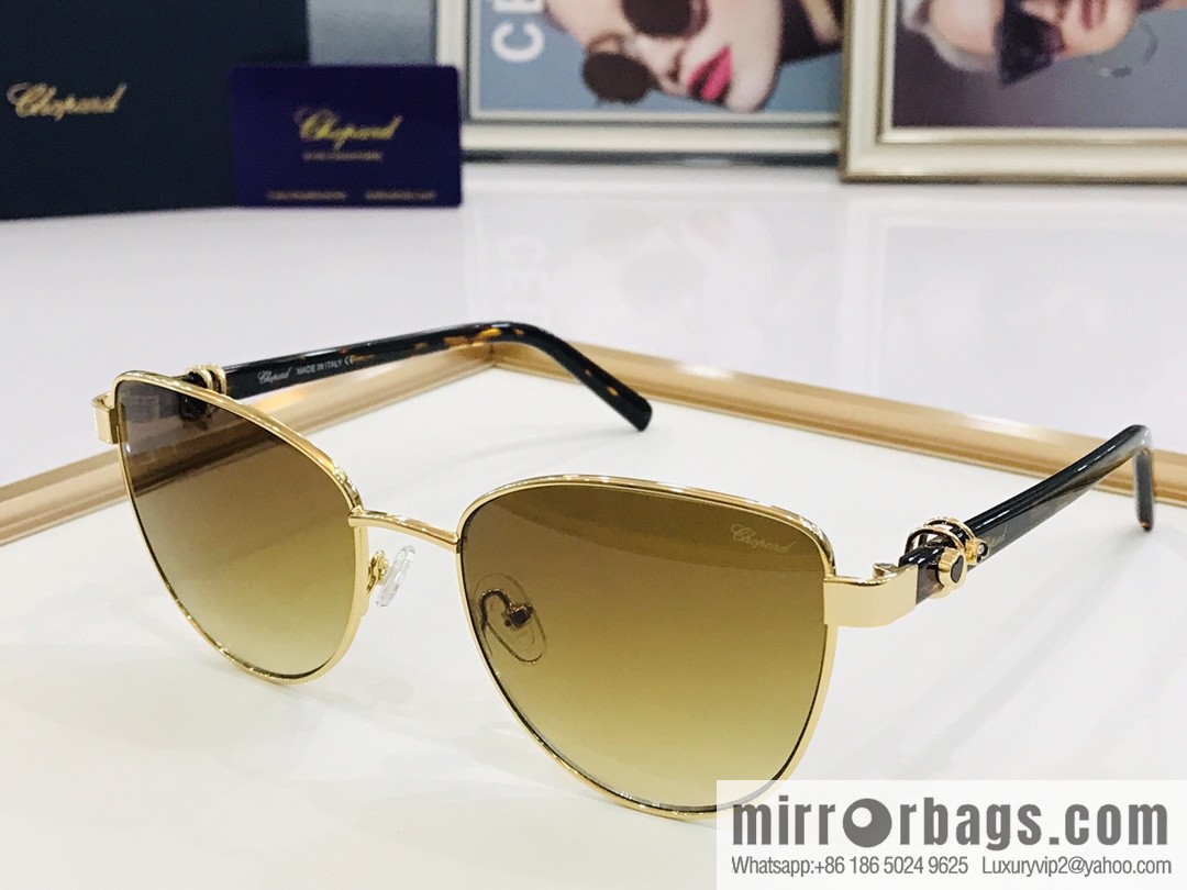 Chopard Metal Framed Unisex Sunglasses