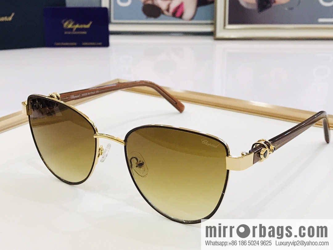 Chopard Metal Framed Unisex Sunglasses