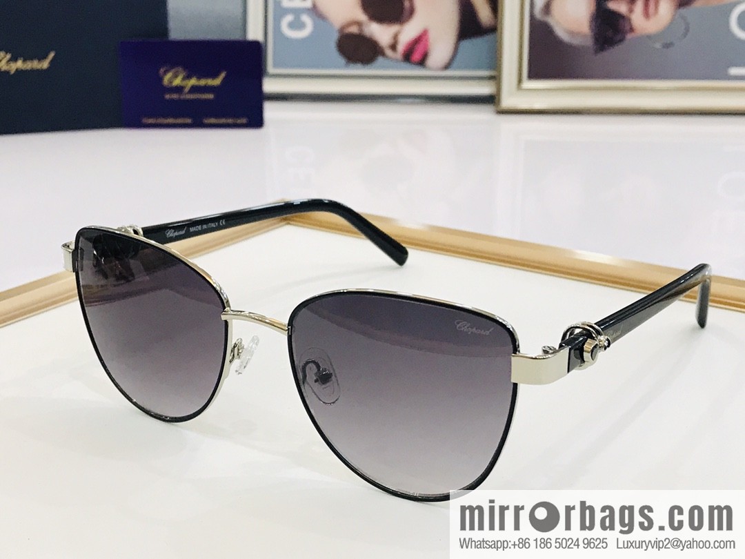 Chopard Metal Framed Unisex Sunglasses
