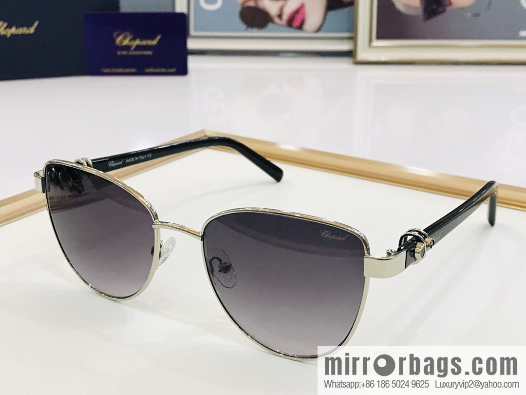 Chopard Metal Framed Unisex Sunglasses