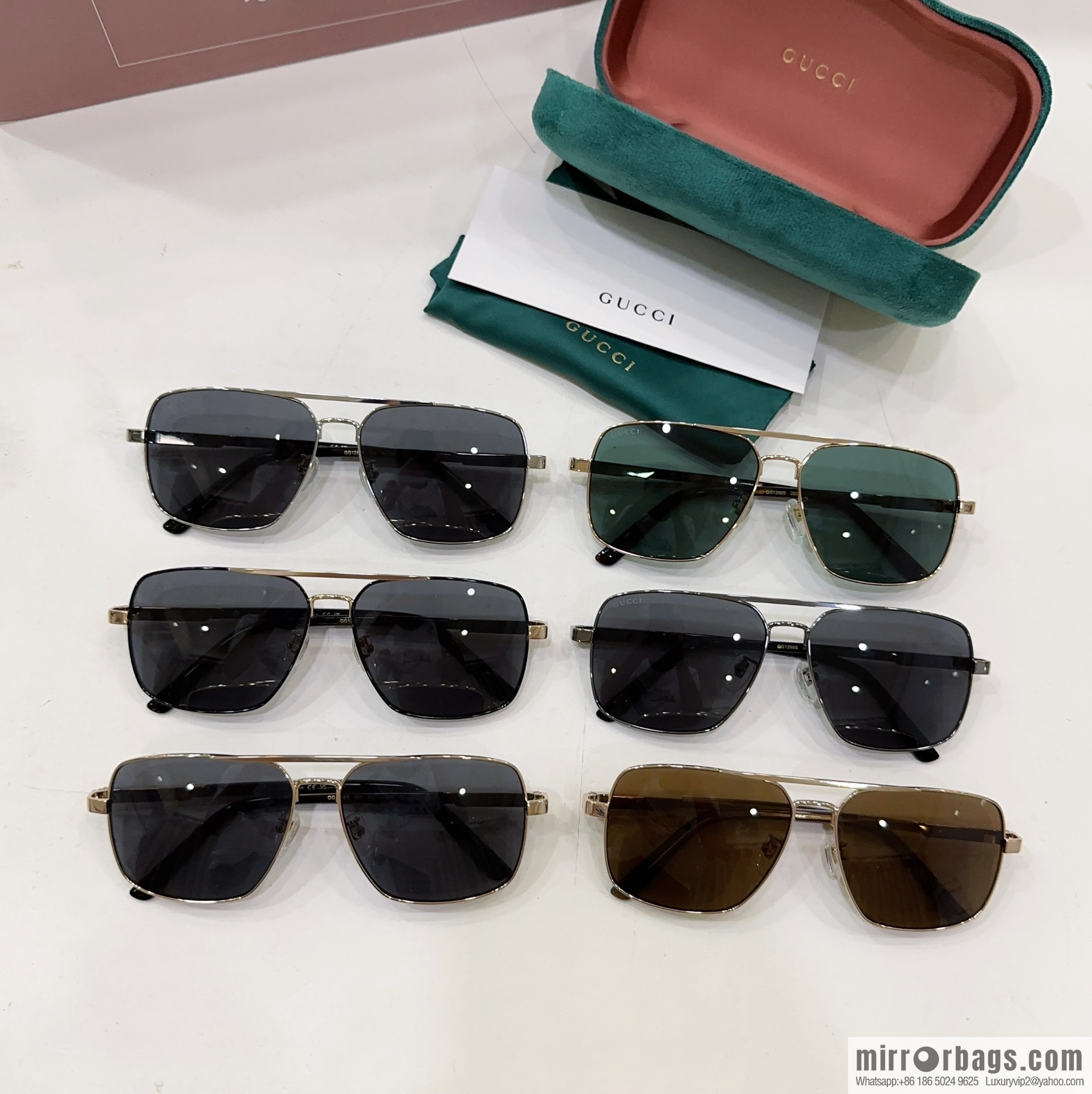GUCCI Gucci box unisex sunglasses