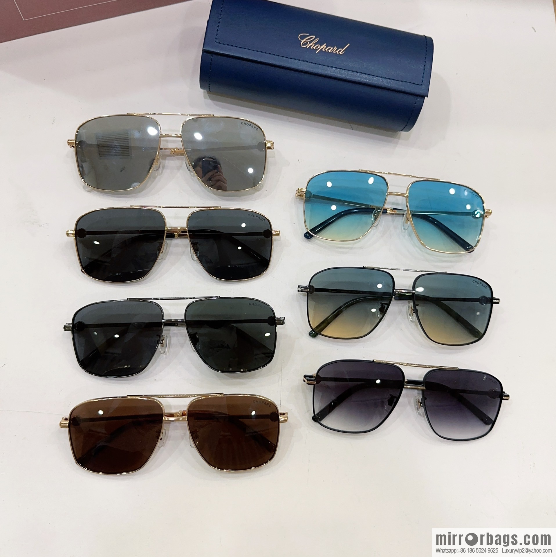Chopard Chopin Square Unisex Sunglasses