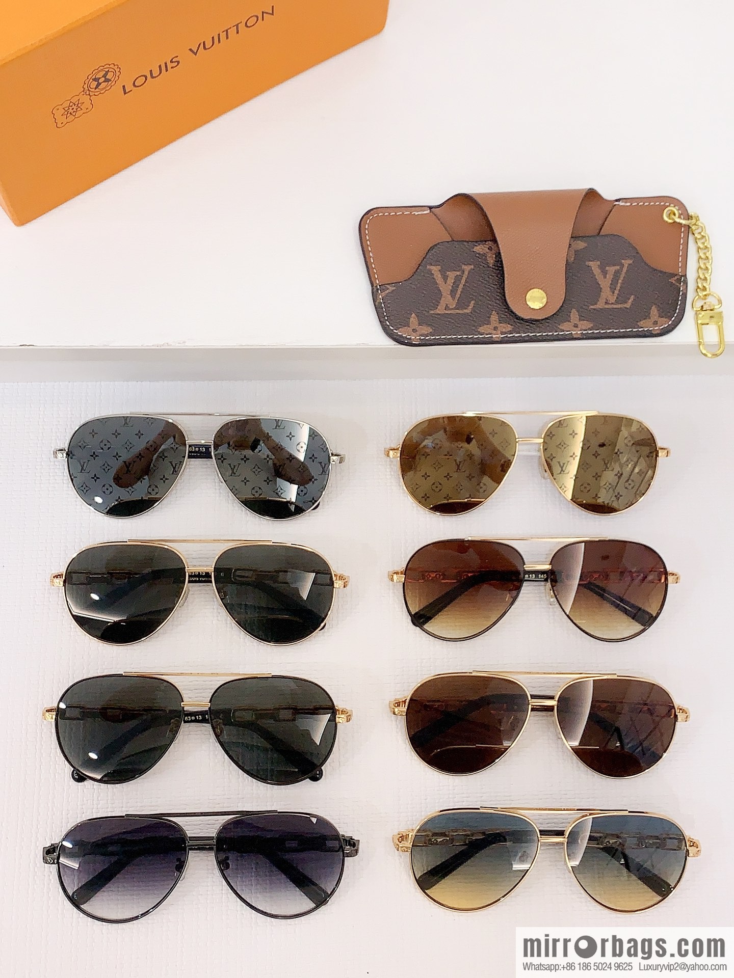 LV Louis Vuitton toad-shaped unisex sunglasses
