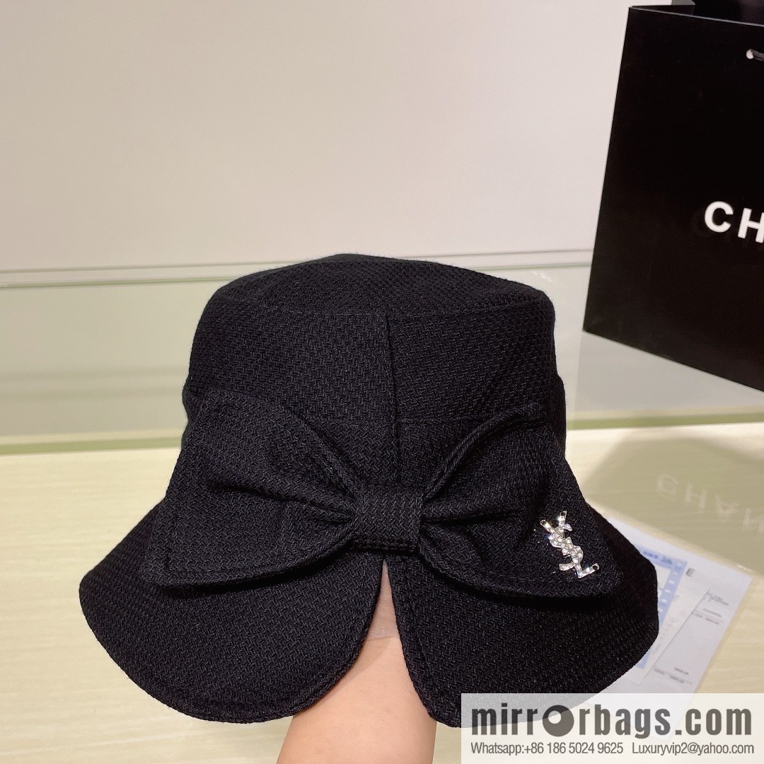 YSL Saint Laurent autumn and winter new bucket hat