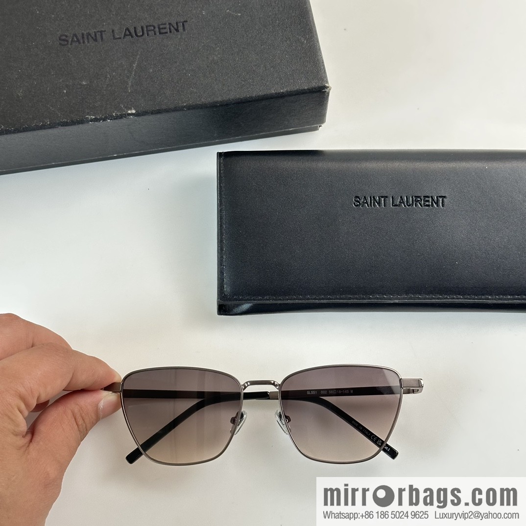 SAINT LAURNT square myopia sunglasses