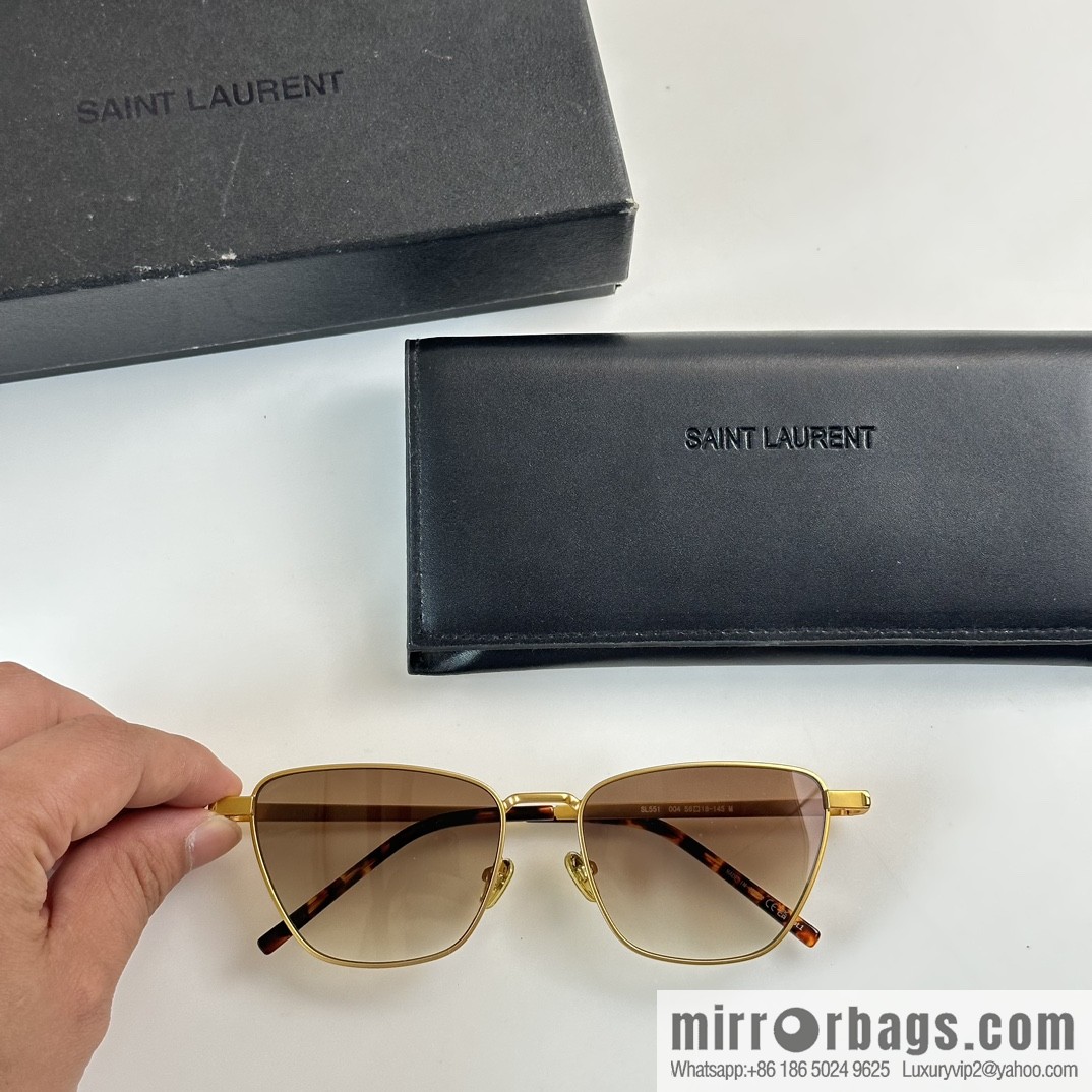 SAINT LAURNT square myopia sunglasses
