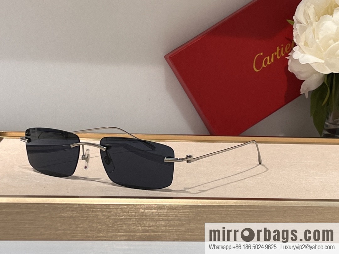Cartier new men's business sunglasses