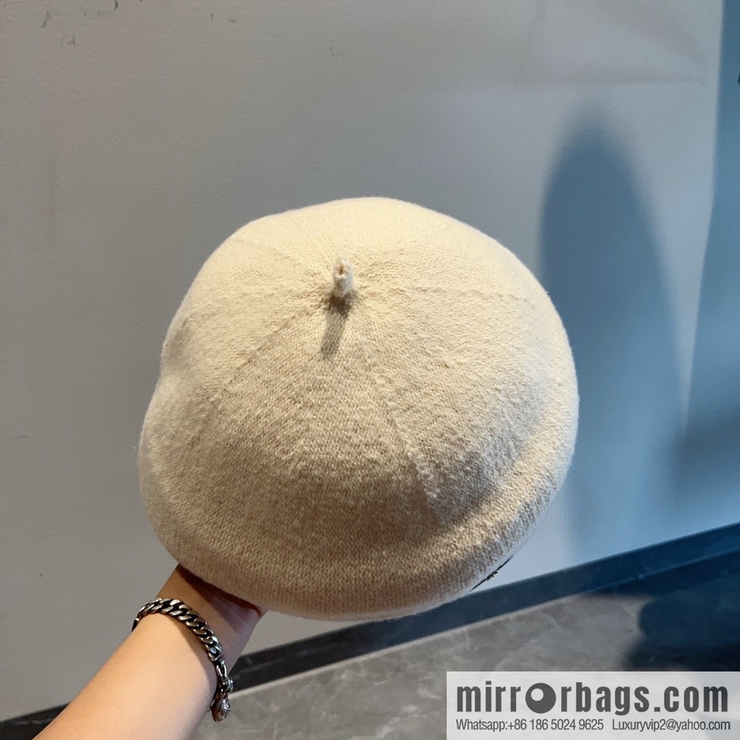 Croxin autumn and winter knitted beret