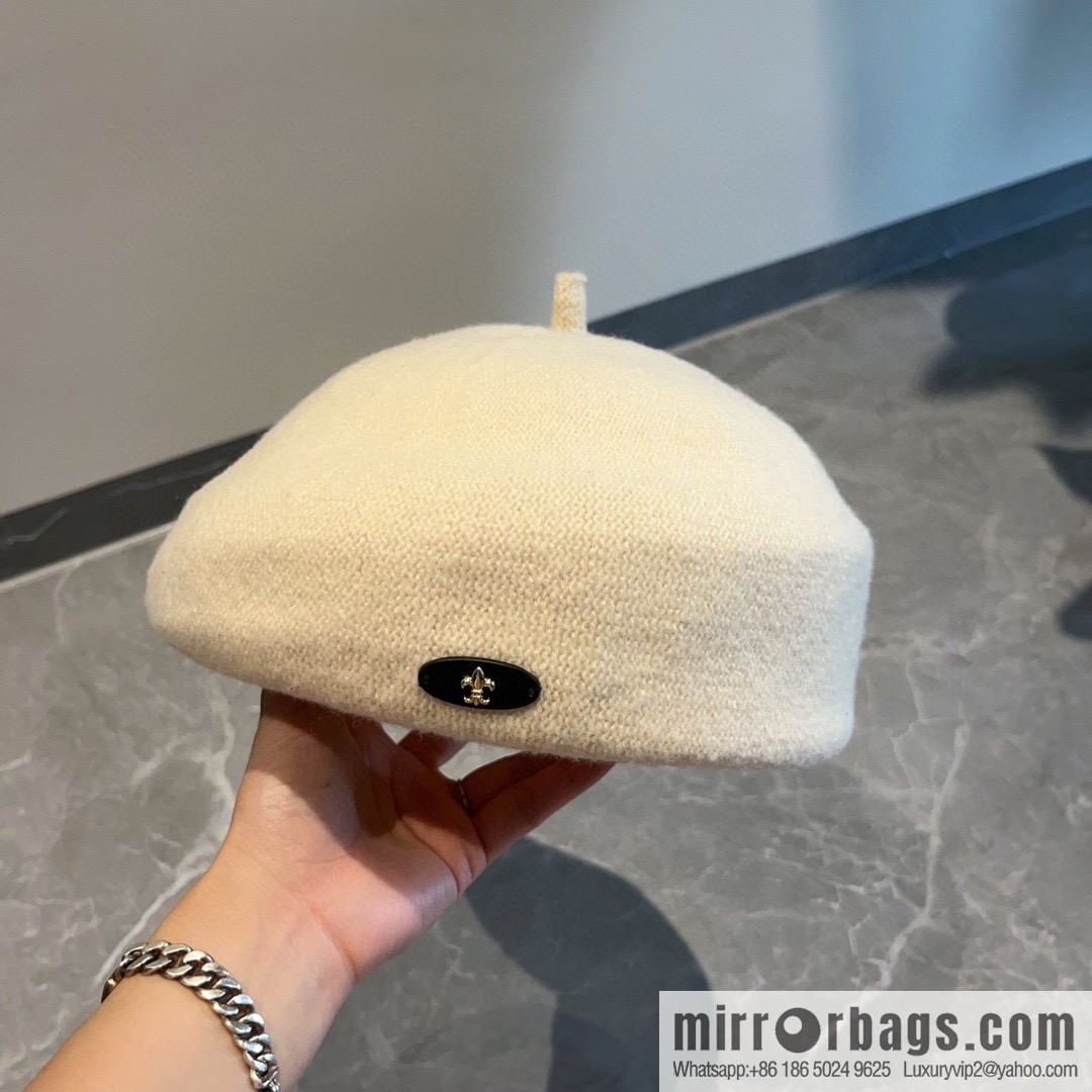 Croxin autumn and winter knitted beret