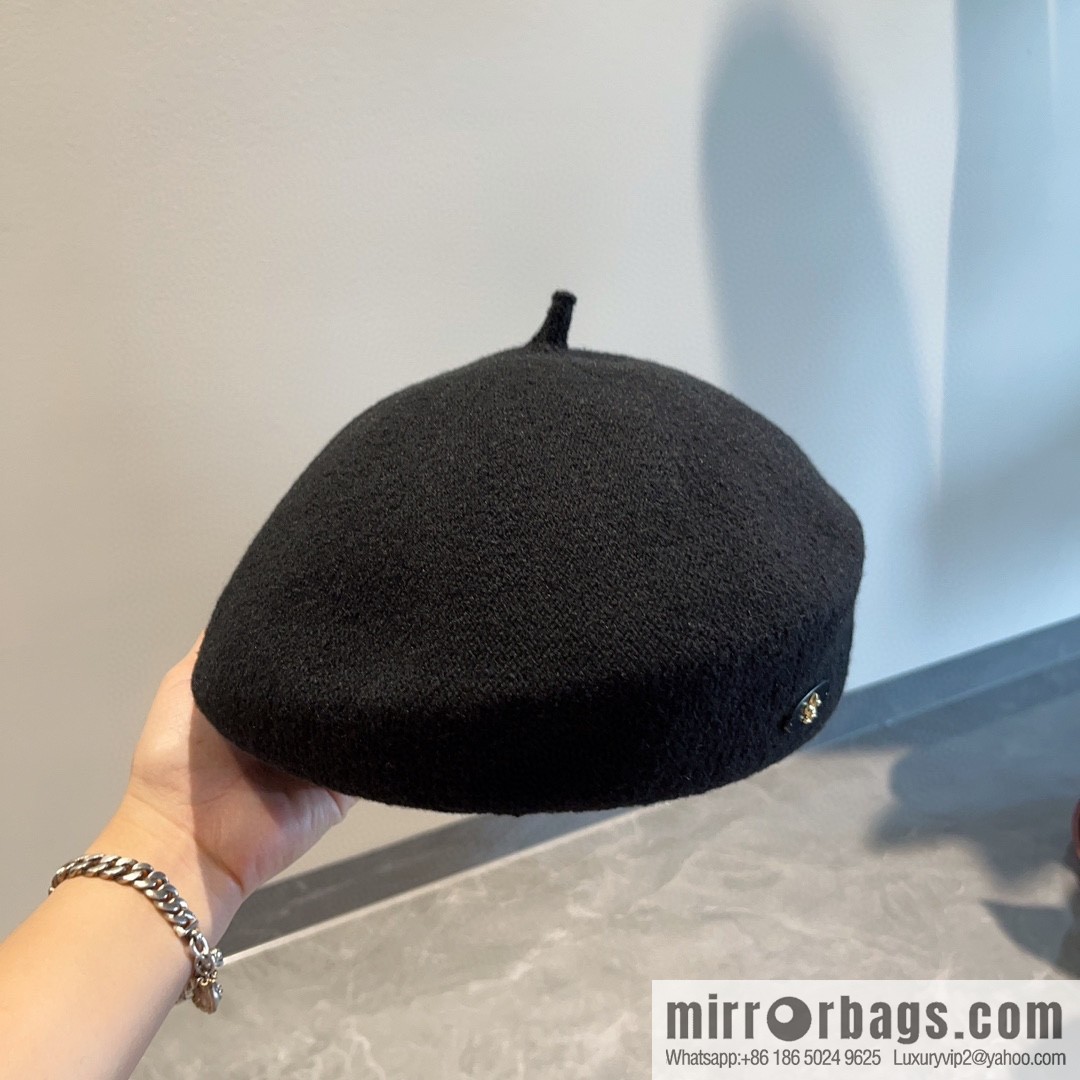 Croxin autumn and winter knitted beret