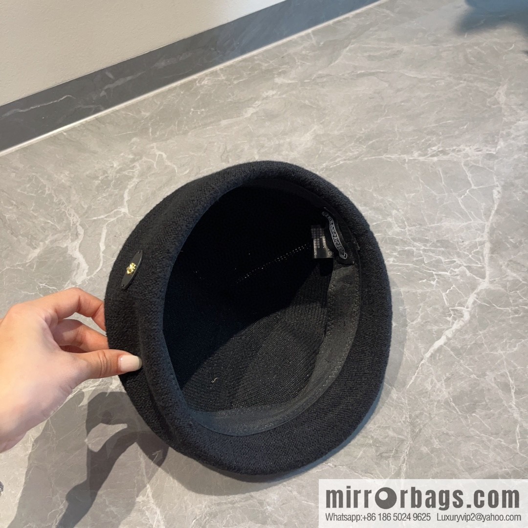 Croxin autumn and winter knitted beret