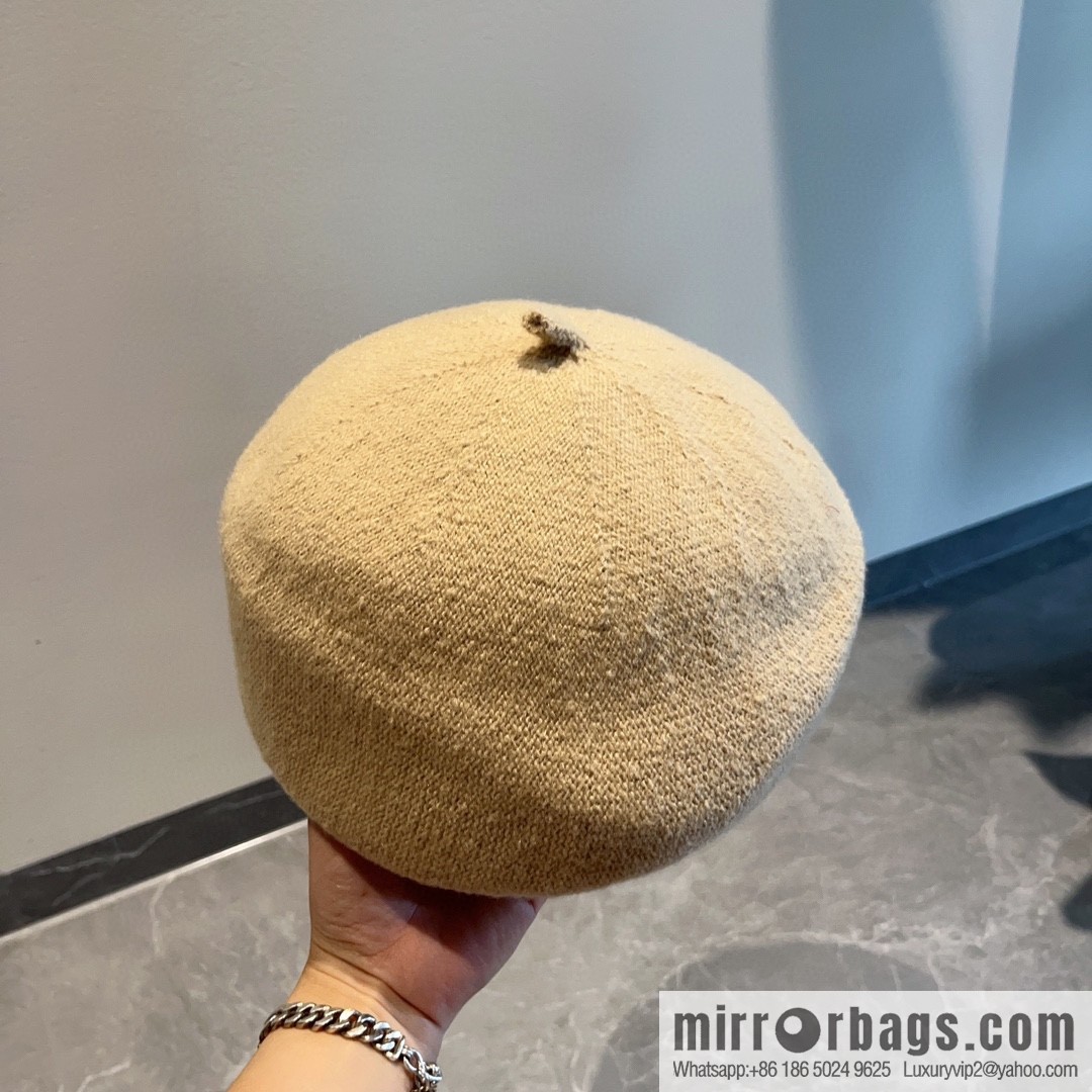 Croxin autumn and winter knitted beret