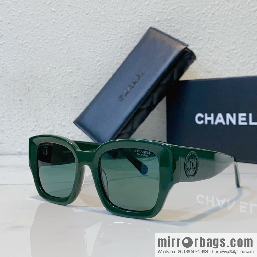 Chanel nylon polarized lens sunglasses