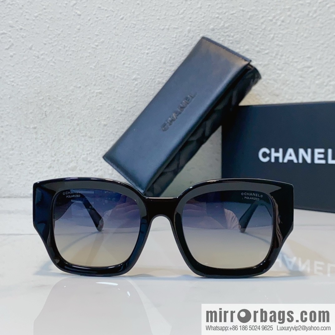 Chanel nylon polarized lens sunglasses