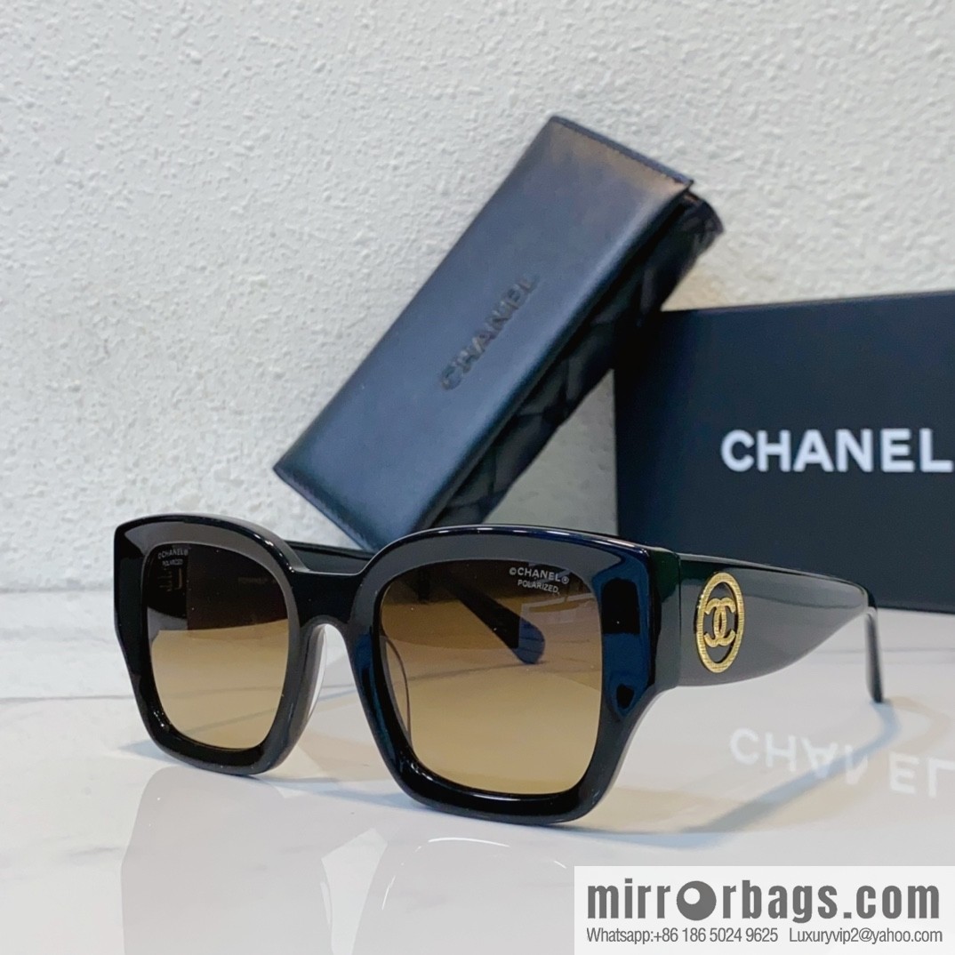 Chanel nylon polarized lens sunglasses