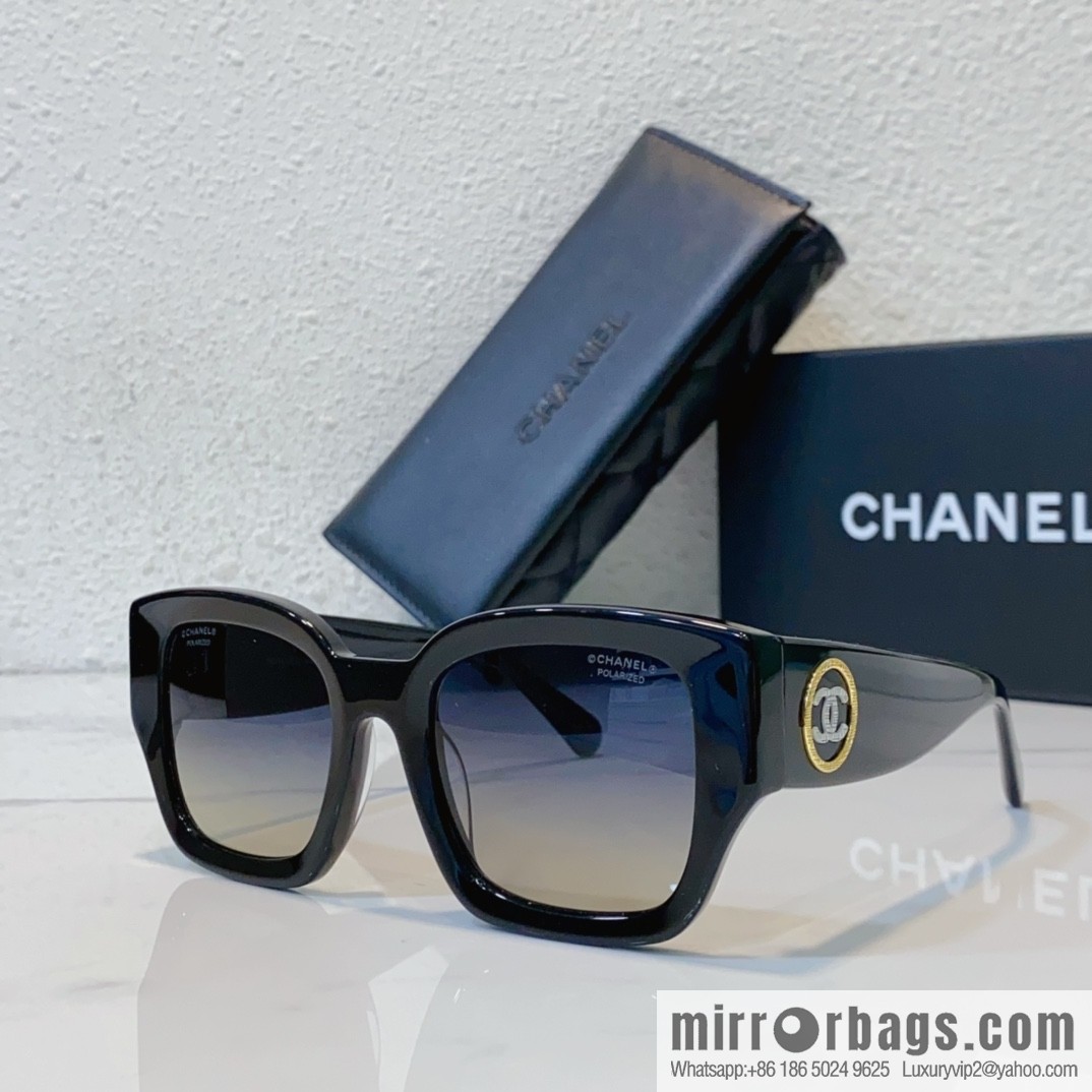 Chanel nylon polarized lens sunglasses