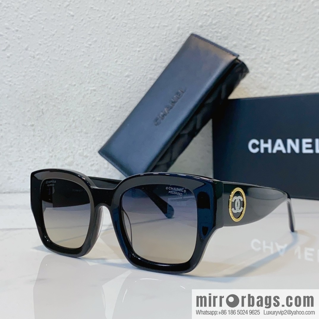 Chanel nylon polarized lens sunglasses