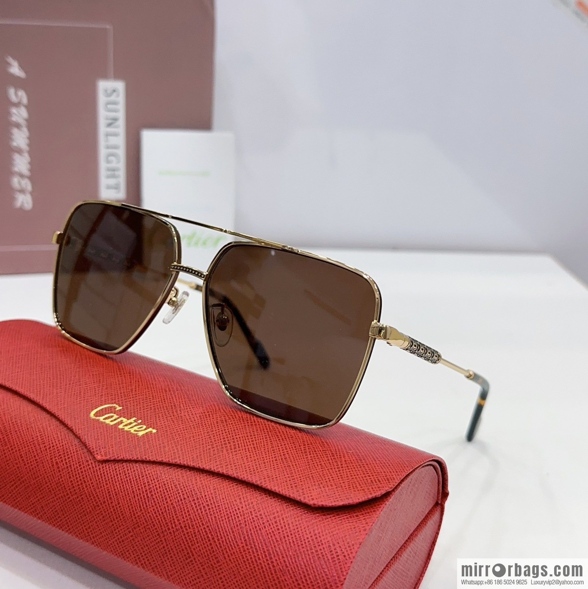 Chopard Chopin Square Unisex Sunglasses